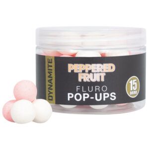Dynamite Baits Peppered Fruit Fluro Pop-Ups 15mm