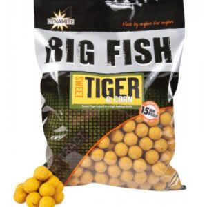 Los Dynamite Baits Sweet Tiger & Corn Boilies 15mm 1kg representan una de las combinaciones más efectivas y versátiles dentro de la reconocida gama.