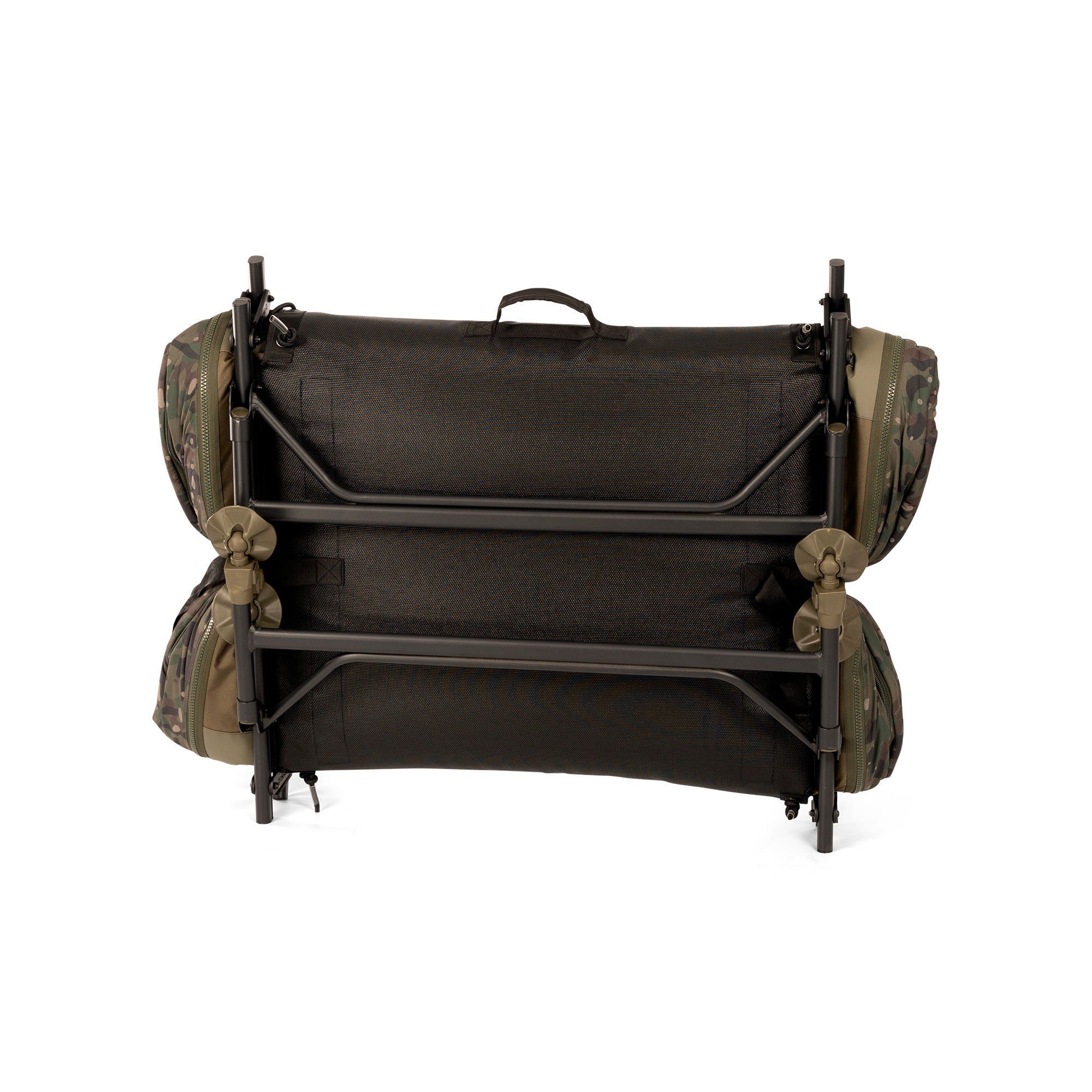 El Trakker Levelite Oval MF-HDR Wide Bedchair + Saco comodidad, resistencia y funcionalidad en un solo producto, preparado para rendir durante todo el año.