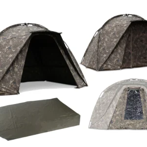 El Nash Titan Hide Camo Pro XL Full System representa la evolución definitiva en refugios para carpfishing. Diseñado para ofrecer máxima protección.