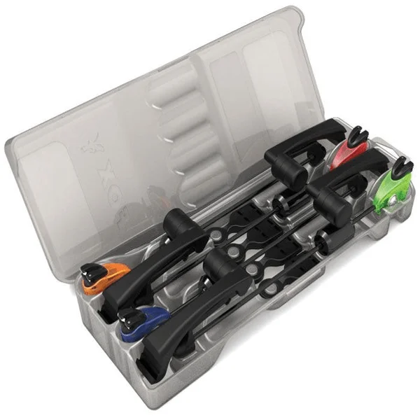 Fox Set 3 Tensores Illuminated Euro MK2 para ofrecer rendimiento constante y adaptabilidad se mantiene el hilo en posición sin riesgo.