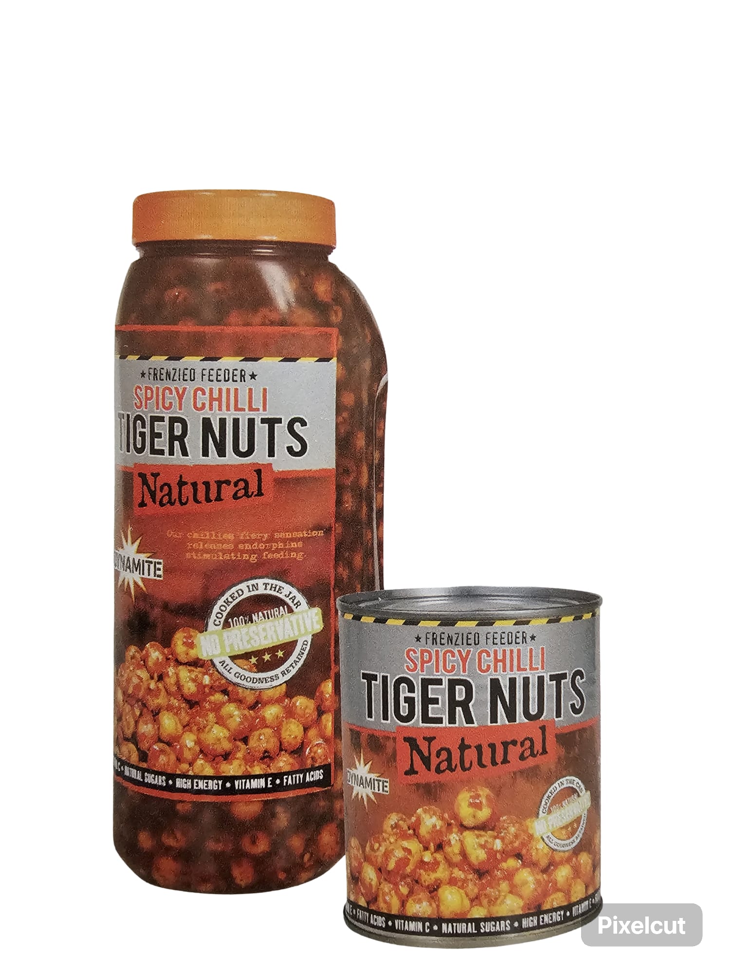 Dynamite Baits Frenzied Spicy Chilli Tiger Nuts Jar 2.5l