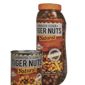 Las Dynamite Baits Frenzied Tiger Nuts 2.5L son un clásico imprescindible en el carpfishing moderno, reconocidas por su eficacia, durabilidad y atractivo.