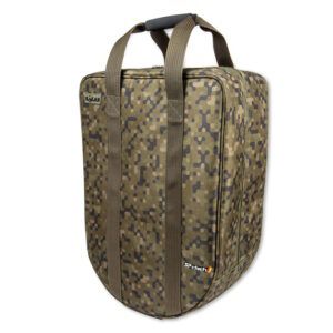 La Solar Tackle SP C-Tech Barrow Wheel Bag es la elección definitiva para pescadores de carpfishing que buscan mantener su equipo organizado.