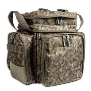 La Solar Tackle Sp C-Tech Take Anywhere Mochila Rucksack está diseñada para acompañarte a cualquier parte, combinando rendimiento, durabilidad y comodidad