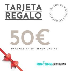 ¿Buscas un detalle ideal para un pescador pero no sabes exactamente qué necesita? La Tarjeta Regalo de 50 € es la elección perfecta.
