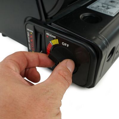 La Eurocatch Estufa de Gas Portátil es la solución perfecta para quienes desean disfrutar de actividades al aire libre sin preocuparse por el frío.