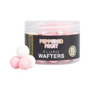 Dynamite Baits Peppered Fruit Fluro Wafters 15mm