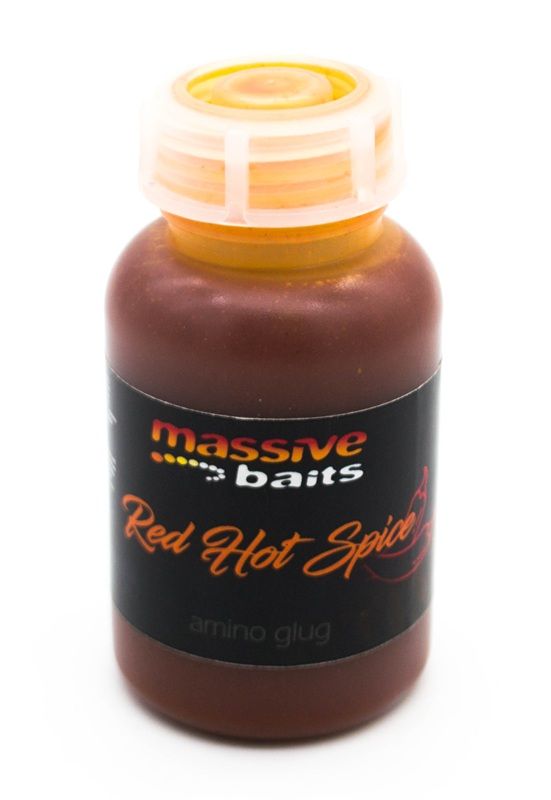 El Massive Baits Top Shelf Amino Glug – Red Hot Spice es un dip intenso y altamente concentrado, diseñado específicamente para potenciar al máximo