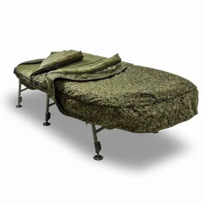 El Solar Tackle Bed Chair SP C-TECH Memory Foam Sleep System MKII es el referente absoluto en comodidad, calidad y resistencia.