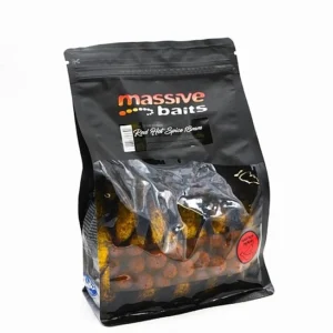 Los Massive Baits- Top Shelf Boilies Red Hot Spice 18mm representan la esperada incorporación a la gama de cebos de alta gama de la marca.