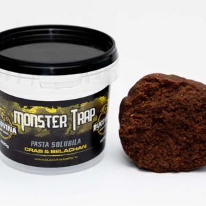 La Bucovina Carp Baits Monster Trap Pasta Soluble es un cebo diseñado para pescadores exigentes que buscan carpas grandes y trofeos.