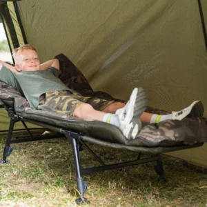 Nash Indulgence 4 Leg Junior Sleep System Camo