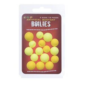 ESP Artifical Buoyant Boilies Amarillo y Amarillo Fluorescente