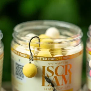 One More Cast iScream Boosted Fluoro Pop Ups 14mm Blanco y Amarillo