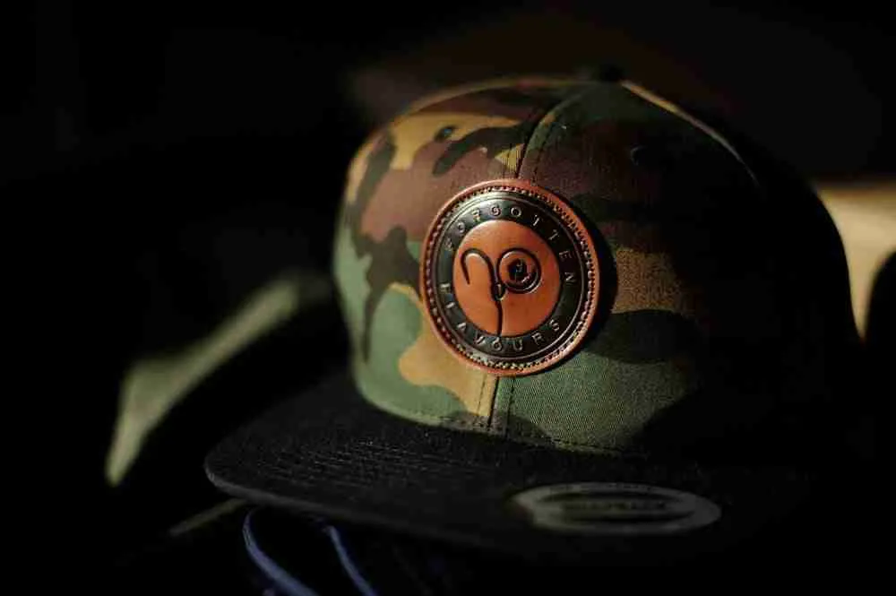Forgotten Flavours Gorra Camo Top Black - Imagen 3