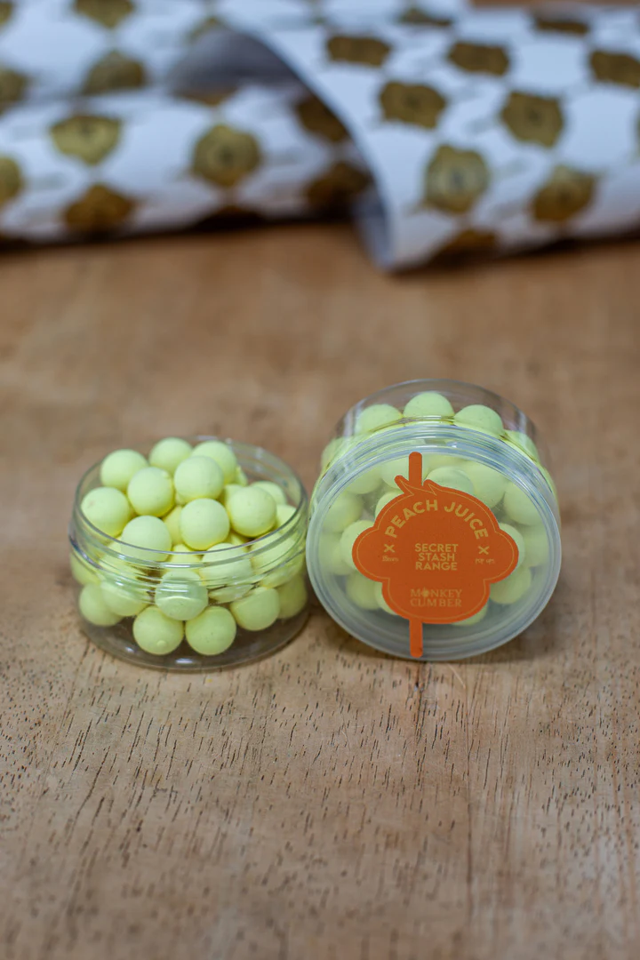 Monkey Climber Peach Juice pop ups White Bright Orange Washed Out Yellow 15mm - Imagen 3