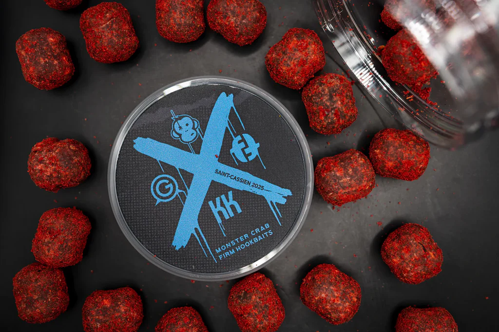 Monkey Climber KK Meeting ’25 Cassien Monster Crab Firm Hookbaits 16 x 20mm rojo