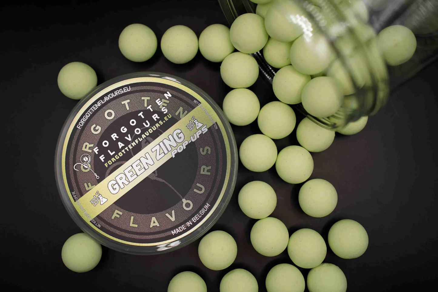 Forgotten Flavours Green Zing pop-ups 15mm