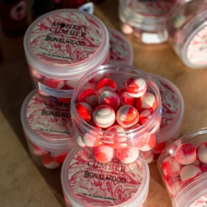 Monkey Climber x Sw Collab Pop Ups 14mm Rosa y blanco Curado