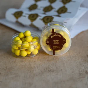 Monkey Climber Bunspice pop ups Semillas de pájaros amarillas 15 mm