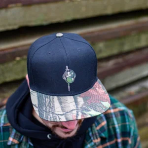 Monkey Climber Gorra snapback con visera de camuflaje de EE. UU