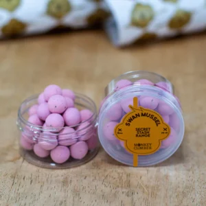 Monkey Climber Swan Mussel pop ups  Light Lilac 15mm