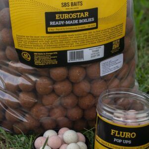 Sbs Soluble Eurostar Ready-Made Boilies 20mm Squid , Octopus y Scopex 3kg