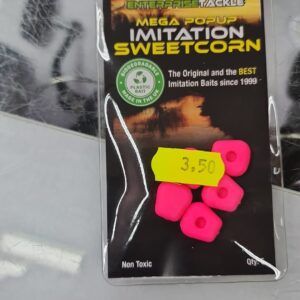 Enterprisetackle Mega Pop up imitation Sweetcorn Rosa Fluor