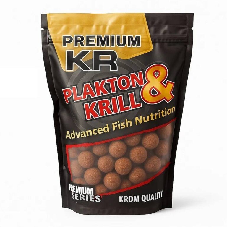 Krom Quality Boilies normales de 800 gr 20 mm Plakton Krill
