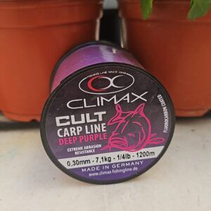 Climax Fising Line Cult Carp Line Deep Purple 0,30mm - 7,1kg- 1/4lb -1200m