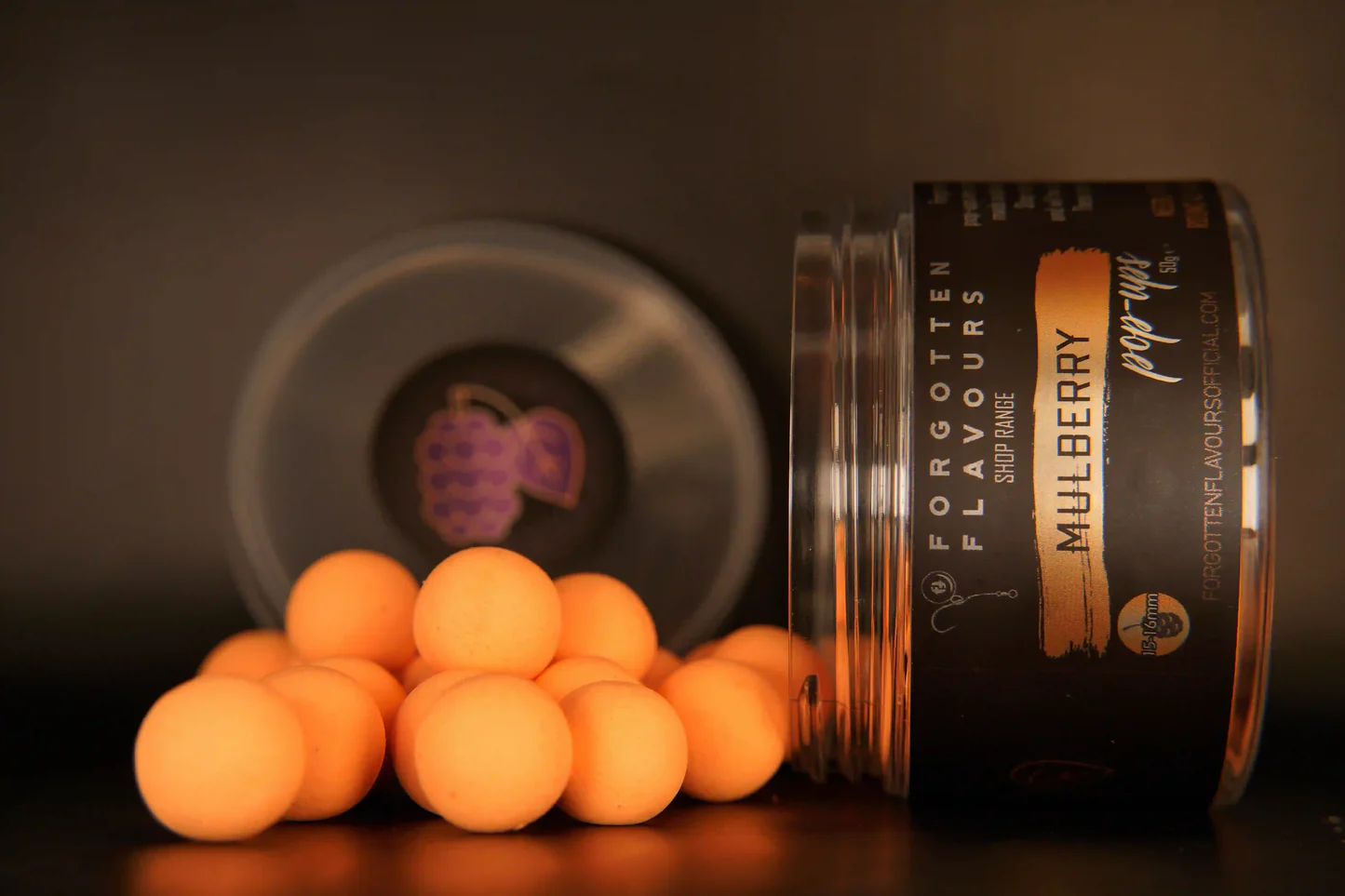 Forgotten Flavours Shop Range - Mulberry pop-ups 16mm