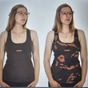 Fox Womens Vests - Sz L 16-18 TWIN PACK