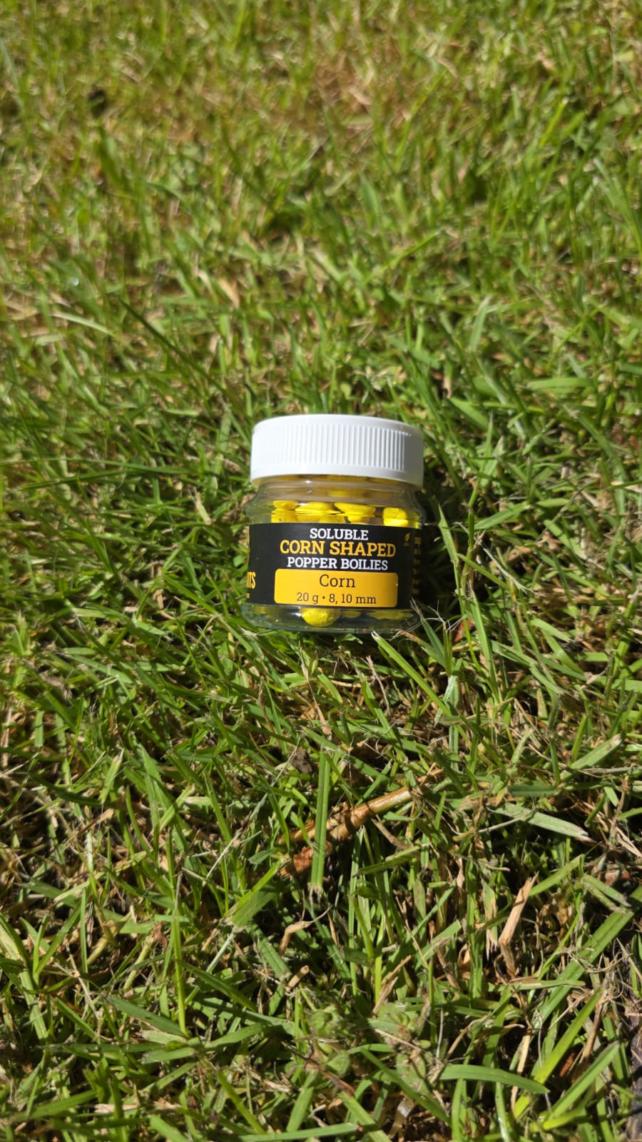 Sbs Baits Soluble Corn Shaped Popper Boilies - Imagen 2