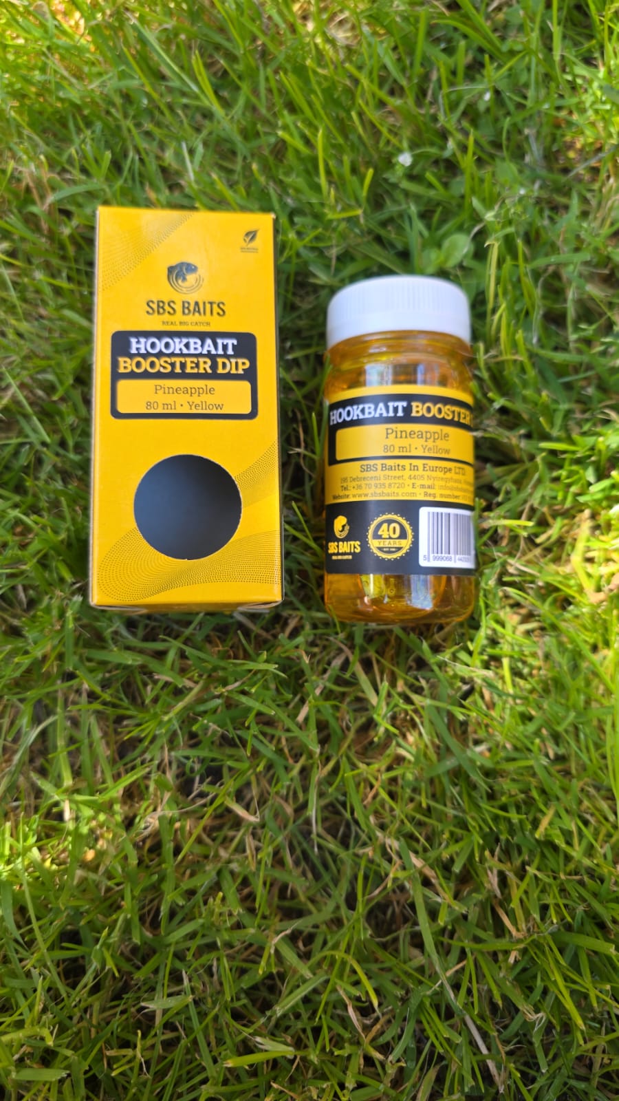 Sbs Baits Hookbait Booster Dip Pineapple 80ml Yellow