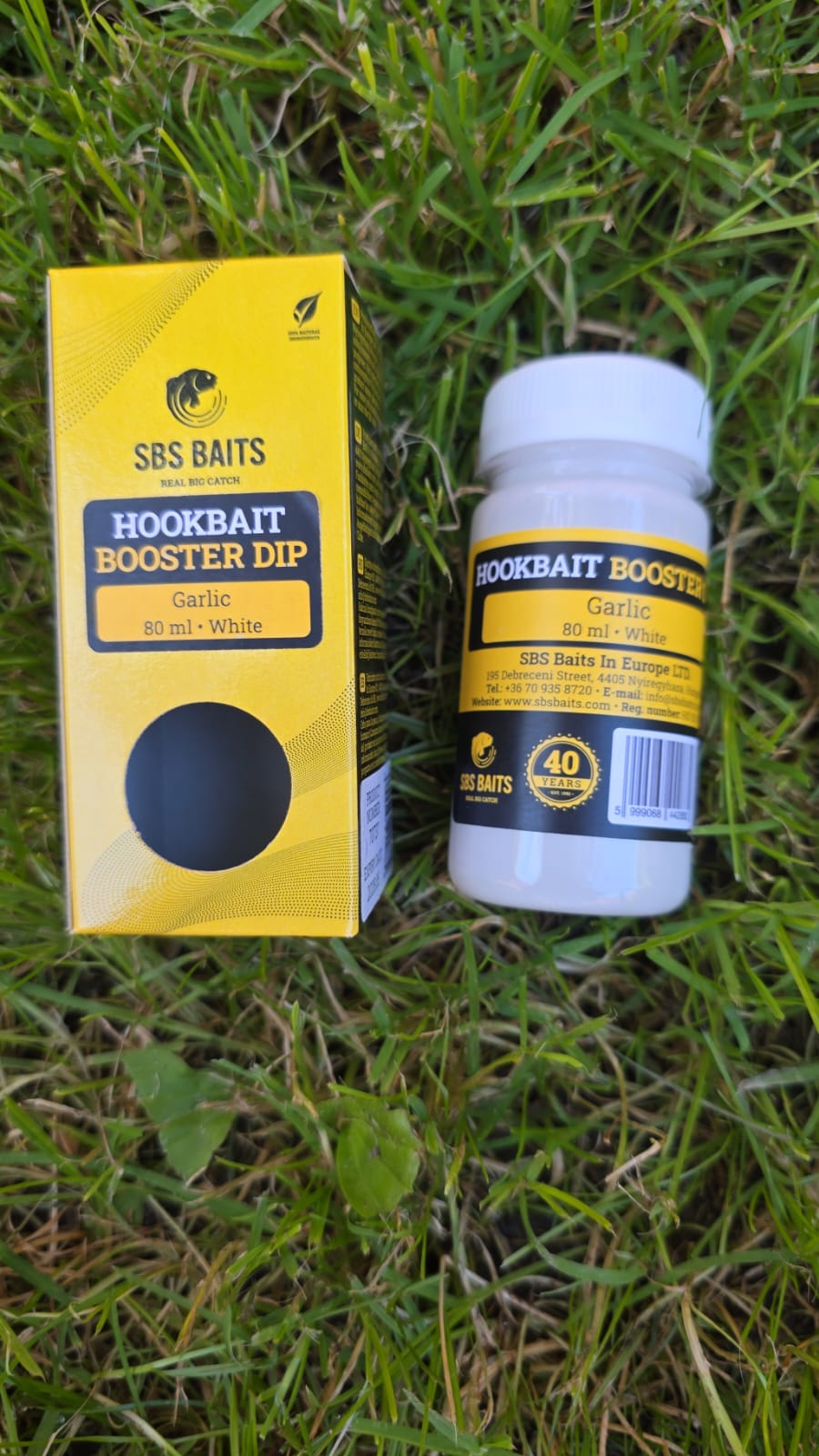 Sbs Baits Hookbait Booster Dip Garlic 80ml White