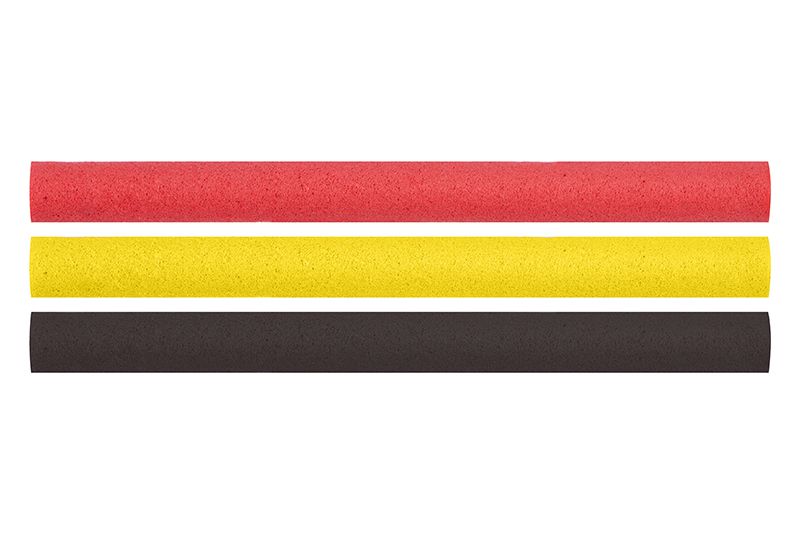 Fox Edges Zig Aligna kit Multi Sleeve kit (3 yellow 3 red and 3 black) - Imagen 4