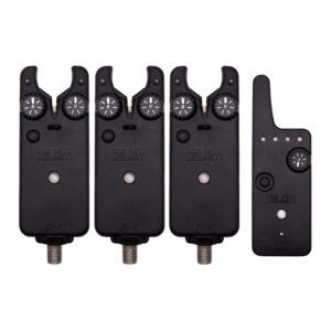 Delkim EV-R Digital Bite Alarm Presentation Set - 3 Rod Set