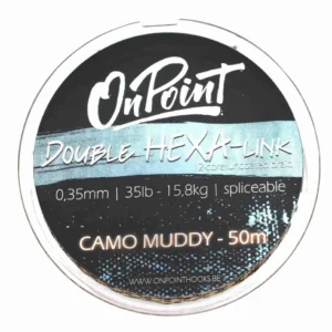 Double HEXA-link - 35lb 0,35mm - On Point Camo Muddy 50m