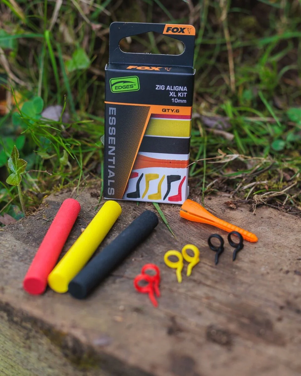 Fox Zig aligna xl kit multi sleeve kit (3 yellow, 3 red and 3 black ) - Imagen 3