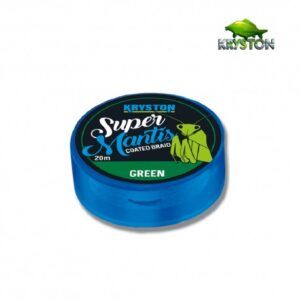 Kryston 20m 25lb Super mantis coated braid green