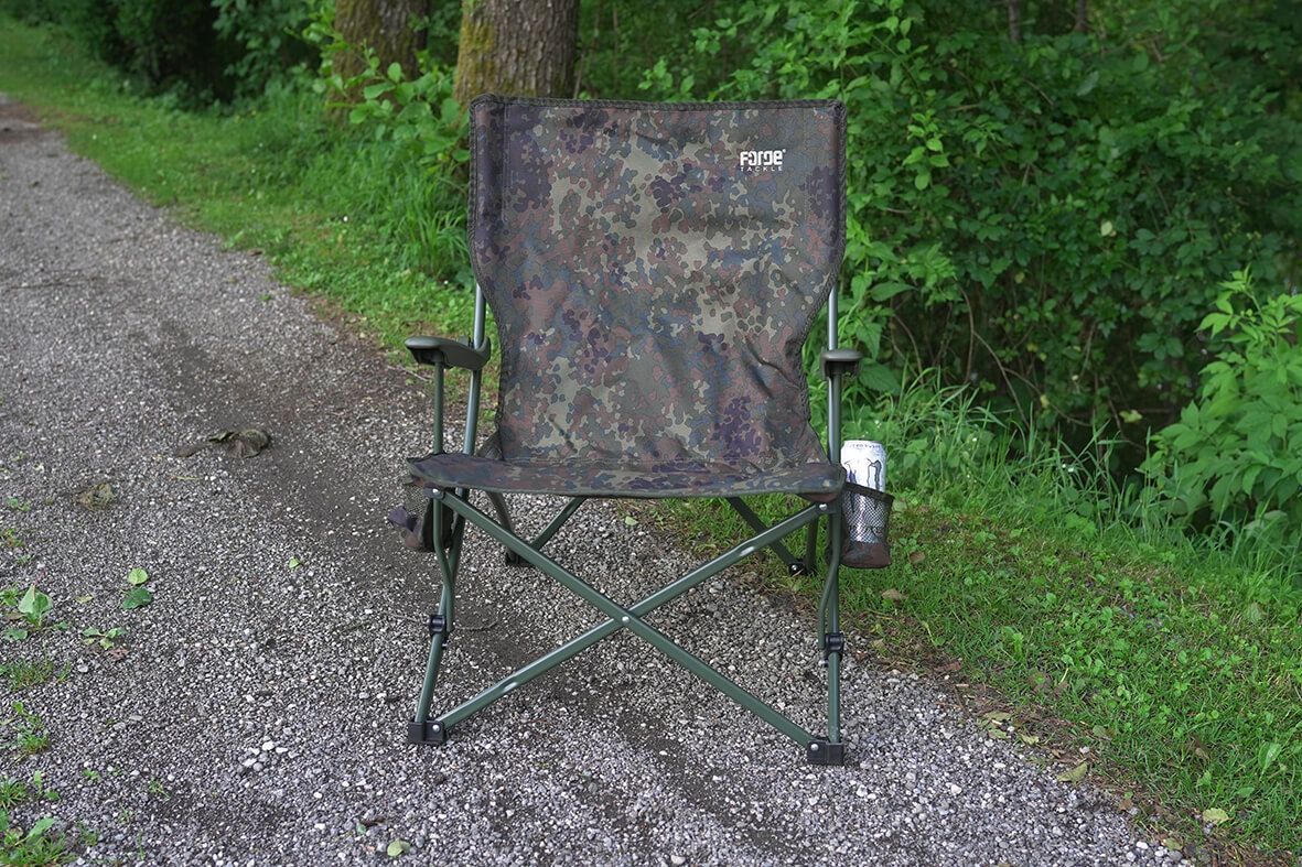 Forge Tackle Tactical Folding Chair FTR Camo
