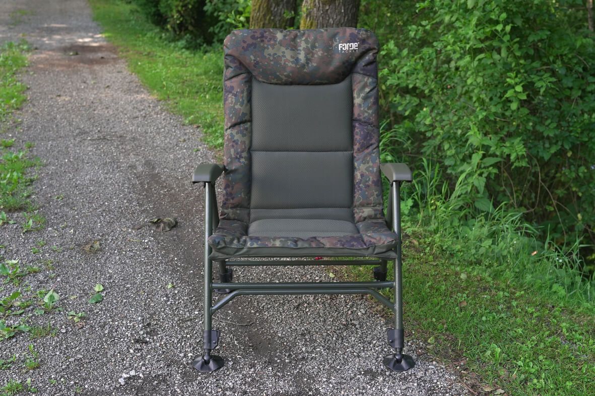 Forge Tackle Hi-Relax Recliner Chair FTR Camo