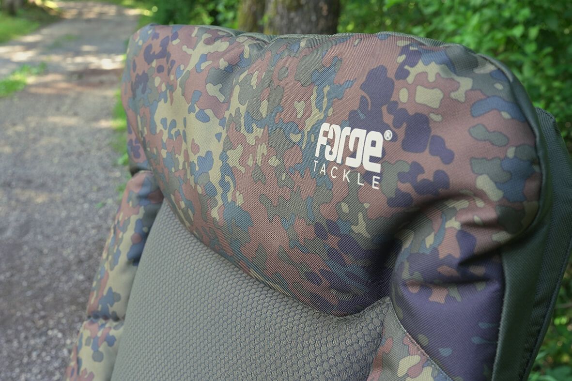 Forge Tackle Hi-Relax Recliner Chair FTR Camo - Imagen 4