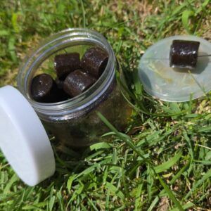El Rincon del Carpfishing Cebos Pellet Halibut Taladrados Negro 20mm