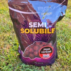 Bucovina Carp Baits Semi Solubile Squid & Capsuna 18 mm 800 g