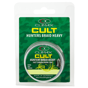 Climax Cult Hunters Braid Sinking Hook Link weed 30lbs 20m
