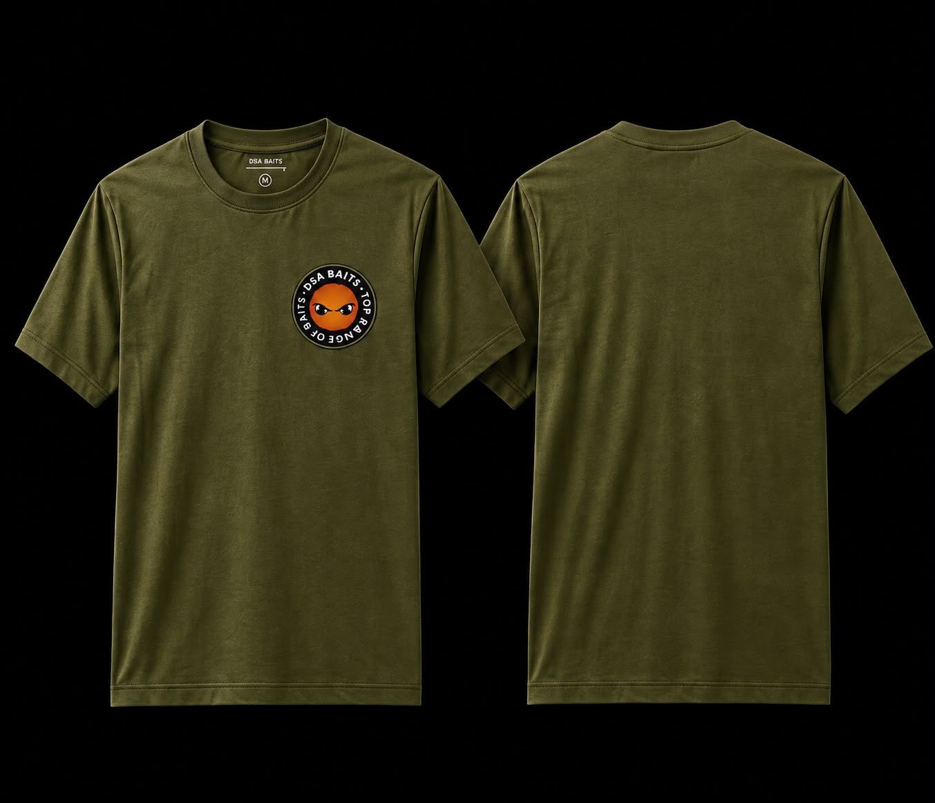 Dsa Baits Camiseta Verde Oliva Talla M