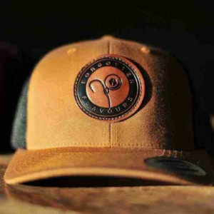 Forgotten Flavour Gorra de Malla Retro Camello
