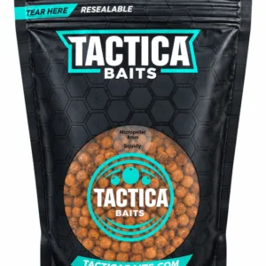 Tactica Baits Micropellet Coated 8mm 1kg Red Squidy